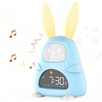 Réveil intelligent avec écran lcd, nouveauté, cadeau de réveil pour enfants, horloge numérique et analogique numérique, veilleuse, bureau et Table, fournitures