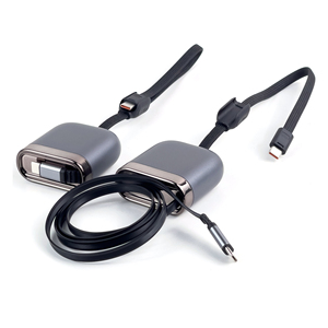 Cable USB C Retráctil Nuevo, Carga Rápida PD de 240W para Laptops, Tablets y Teléfonos, Cable USB C Retráctil de un Solo Tirón - Product Image 4