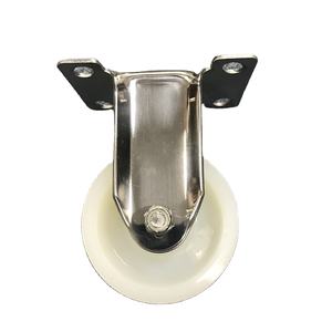 <span class=keywords><strong>6</strong></span> 8 10 Zoll festes drehbares pneumatisches luftgefülltes Gummi-Lenkrad mit Seiten bremse für Gorilla wagen Handwagen Schubkarre - Product Image 1