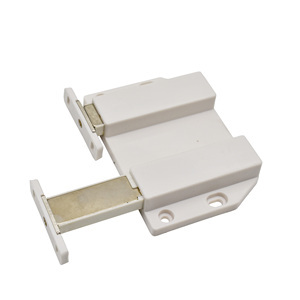 Dispositif à double ouverture à ressort pour ouvrir et fermer la porte d'armoire, loquet magnétique à ressort, quincaillerie dissimulée - Product Image 1