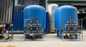 Machine de dessalement d'eau de mer conteneurisée 300 T/D PLC, unité d'osmose inverse pour l'approvisionnement en eau potable, l'irrigation et les centrales électriques - Product Image 4
