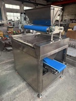Machine automatique de distribution de noix de 600 mm, machine à saupoudrer de noix concassées pour les produits chocolatés