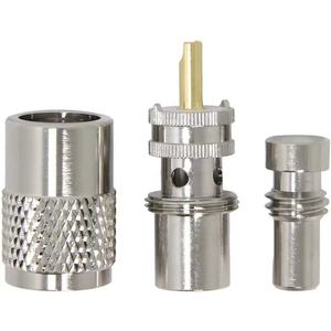 Conector UHF Macho Tipo Soldadura PL259 para Cable Coaxial RG58 - Product Image 3
