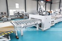 Máquina de Encaje Automática TECHPRO TPM1325-3.0 con Etiquetado Automático, Perforación Lateral CNC, Línea de Muebles de Madera, Carga y Descarga Automática