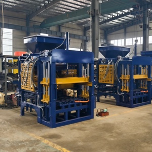 Línea de Producción de Ladrillos Totalmente Automática de Gran Capacidad, Máquina para Fabricar Bloques de Hormigón con Sistema Hidráulico Completamente Automático - Product Image 1