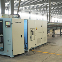 Machine à filer industrielle TONGDA OE40D avec moteur - Filage à l'ouverture automatique OE haute capacité