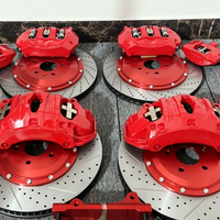 Nouvel étrier de frein de course personnalisé de haute qualité à 6 pistons, kit de frein avant 6 pistons et arrière 4 pistons pour Volkswagen GTI Golf MK7 MK4 BMW Audi