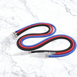 Mangueras de Plástico para Narguile de 1.5m, de PVC, Cuero Sintético, Acrílico, Rojo, Azul, Negro, para Shisha, Accesorios para Fumar, Venta al por Mayor - Product Image 2