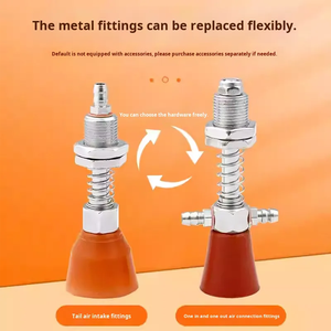 Hút chân không cốc thao túng tam giác đa giác tròn vòi phun cho máy ép phun vật liệu nhựa - Product Image 2