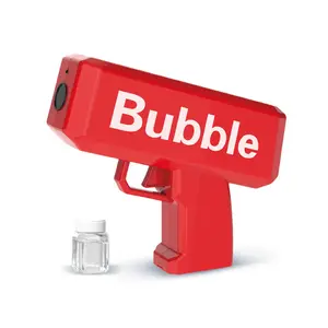 2023 nouveau pistolet à bulles LED extérieur enfants Machine à bulles électrique avec jouets de musique