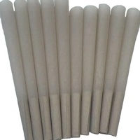 Yuyang 70/84/98/109mm Cônes en papier kraft de qualité supérieure en pâte de bois, faits à la main, écologiques, biodégradables, jetables, de qualité alimentaire, en rouleau, pour DIY
