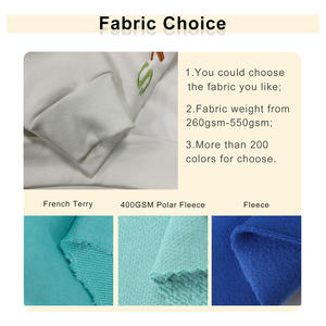 เสื้อสเวตเตอร์แบบสวมหัวของผู้ชายในฤดูใบไม้ร่วงคอตตอน100% หนักทรงหลวมสไตล์พื้นฐานผ้ายืดพิมพ์ลายได้ตามต้องการ - Product Image 3