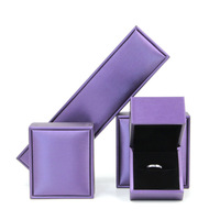 Coffret à bijoux en cuir PU de luxe, coffret personnalisé pour bijoux de mode, coffret cadeau avec logo