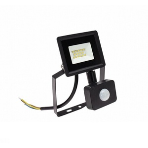 Proyector LED de 10W con sensor, 6000K, color negro; ideal para iluminación exterior y detección de movimiento. - Product Image 3