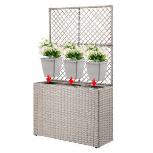 قائمة بذاتها PE ranta trilis مع 3 قطع نباتية سرير مرفوعة - Product Image 5