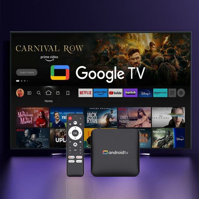 2026 Hot Selling H96 MAX Amlogic Quad Core 4K Dual WiFi Media Player Set-top Box Android 14 Smart TV Box