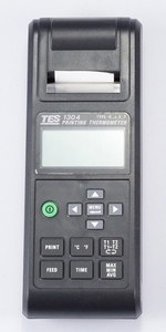 Impresora TES-1304 KJET, Registrador de Temperatura de Doble Canal con Termopar de Alta Precisión, Termómetro - Product Image 5