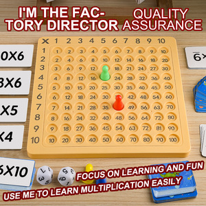 Nuevas Tablas de Multiplicar de Plástico, Material Didáctico de Matemáticas para Primaria, Juguetes Educativos para <span class=keywords><strong>la</strong></span> Primera Infancia, Juegos para Padres <span class=keywords><strong>e</strong></span> Hijos - Product Image 5