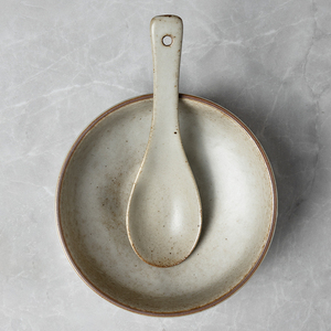Großhandel Küchen geschirr Keramik Geschirr Vajilla <span class=keywords><strong>Lepel</strong></span> Kaffee Tee Joghurt Vorspeisen Besteck Colher Rustikale japanische Suppe Löffel - Product Image 5