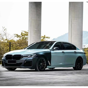 Nuevo Kit de Actualización de Parachoques Delantero/Trasero para BMW Serie 5 M5 G30 2018-2020 con Luces Antiniebla - Instalación con Tornillos, Ajuste Universal - Product Image 4