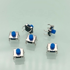 IP67 cao su màu xanh nút 6.2x6.2 mét Silicone cảm ứng Tactile chuyển 1NO Brass <span class=keywords><strong>push</strong></span> <span class=keywords><strong>button</strong></span> cho thiết bị nhà Cấu trúc điện tử - Product Image 5