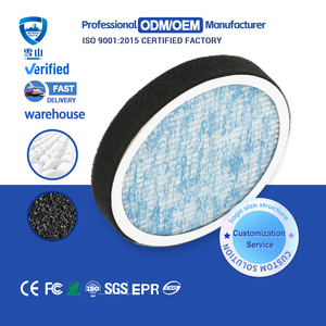 कारखाने की कीमत उच्च दक्षता h13 h14 जीवाणुरोधी गोल आकार हीपा फिल्टर कारतूस - Product Image 1