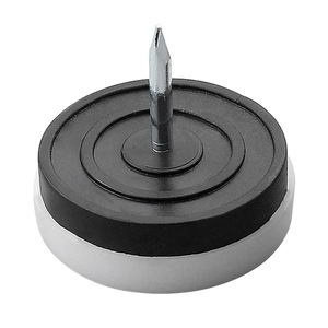 Patins en feutre pour meubles, clous d'ancrage antidérapants en plastique pour armoires, tables, chaises, canapés avec motif antidérapant carré - Product Image 3