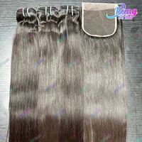 Venta al por Mayor de Cabello Filipino Virgen Natural Rizado, Extensiones de Cabello Filipino Chino con Cierre, Los Mejores Proveedores de Cabello