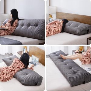 Backrest Positioning Support Long Large Headboard Wedge <strong>Pillow</strong> <strong>Bolster</strong> Triangular <strong>Bed</strong> Rest Reading <strong>Pillow</strong> for Sitting in <strong>Bed</strong> - Product Image 6