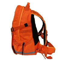 Sac à dos orange haute visibilité sac à dos industriel sac à dos de pompier haute visibilité robuste avec bande réfléchissante
