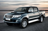 Accessoires de voiture YCSUNZ Hilux, ensemble complet chromé 5 pièces pour Toyota Hilux Vigo 2005-2010 2011-2014, ensemble combiné d'accessoires