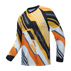 Personalizar Diseño Motocross Riding Jersey Venta al por mayor Motociclismo Camisetas Profesional Motocross Riding Jersey - Product Image 1
