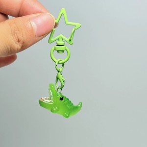 Porte-clés CHENXI personnalisé Kawaii en forme de crocodile, pendentif animal créatif pour hommes et femmes, pour sac à main ou sac - Product Image 2