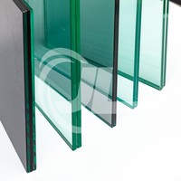 Vidrio Laminado Esmerilado de Espesor Estándar para Pasarelas Interiores