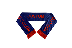 Écharpe de supporter sportive personnalisée avec logo, impression couleur, style football, pour promotion d'équipe de club - Product Image 6