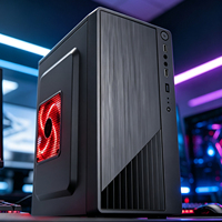 Boîtier PC Micro ATX en maille de haute qualité avec ventilateur RGB, mini-tour en acier SPCC, pour jeux et bureau, en stock Meway