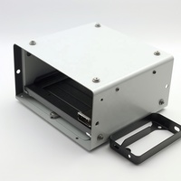 Pièces de boîtier métallique OEM en tôle sur mesure, boîtier de préamplificateur en aluminium, châssis audio IP65, certifié Shengen ISO9001