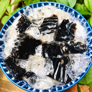 Organic Herbal Extract Black Grass <b>Jelly</b> Powder Easy to Cook Traditional Asian Dessert <b>Pudding</b> Mix Food Grade - Product Image 6