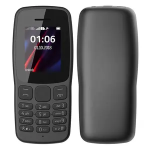 สำหรับ106(2018) โทรศัพท์มือถือ Dual SIM Card วิทยุ FM คุณภาพดีปลดล็อคโทรศัพท์มือถือ