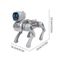 Perro Robot de Control Remoto con IA, Juguete Inteligente Programable para Niños, Mascota Electrónica a Batería, Control por Aplicación, Robot con Trucos
