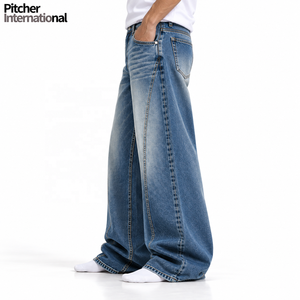 Custom <b>mens</b> light wash <b>jeans</b> Wholesale <b>mens</b> light wash <b>jeans</b> Light wash <b>jeans</b> Enzyme Washed Cotton Denim - Product Image 3