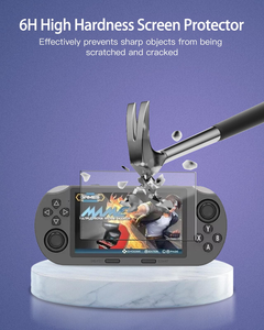 Console de jeu portable avec écran de 4,5 pouces, prise en charge OTG, manette de jeu, vidéo, musique, lecteur de jeux portable pour cadeau de Noël pour enfant - Product Image 5