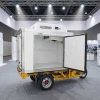 Unité de réfrigération à large plage de refroidissement, machine de stockage frigorifique mobile pour gros camions de fret, conteneurs et distribution de produits surgelés