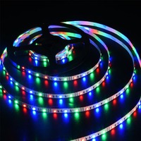 Bande lumineuse LED alimentée par USB, lumière blanche ou blanche chaude, luminaire décoratif d'intérieur, rvb, idéal pour la TV ou le bureau, ou comme rétro-éclairage, 5 v