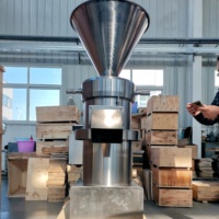Machine de broyage colloïdal industrielle pour la production de beurre de cacahuète, de pâte de sésame et de beurre de noix