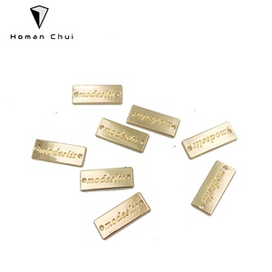 Étiquette métallique de nouvelle conception 2020 pour vêtements/chapeaux/écharpes - Product Image 4