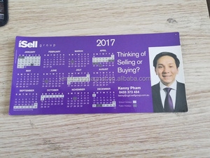 2025 Mềm Khô Xóa Tủ Lạnh Nam Châm Khuyến Mại Từ Lịch Trong Tùy Chỉnh Nhà Hình Dạng Cho Bất Động Sản Quà Tặng Quảng Cáo - Product Image 5