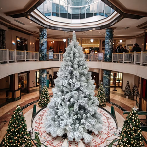 Árbol <span class=keywords><strong>de</strong></span> <span class=keywords><strong>Navidad</strong></span> Artificial <span class=keywords><strong>de</strong></span> Lujo a Precio <span class=keywords><strong>de</strong></span> Fábrica, 6 pies, 7 pies, 7.5 pies, 10 pies, con Nieve Artificial, PVC, PE, con Agujas <span class=keywords><strong>de</strong></span> Pino, Decoración Navideña - Product Image 2