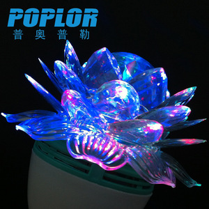 Luz LED Poplor para Escenario, Bombilla RGB de 3W, Lámpara Lotus para Decoración de KTV y Hoteles - Product Image 2