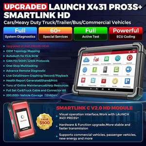 Para X431 PRO3S+HDIII, OBD2 para Automóviles y Camiones de 12V/24V con WiFi, Pantalla de 10.1 Pulgadas, Más de 30 Funciones de Reinicio para Todos los Vehículos - Product Image 6
